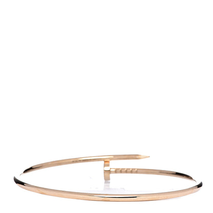 Cartier 18K Yellow Gold Small Juste Un Clou Bracelet 18 3 of 5