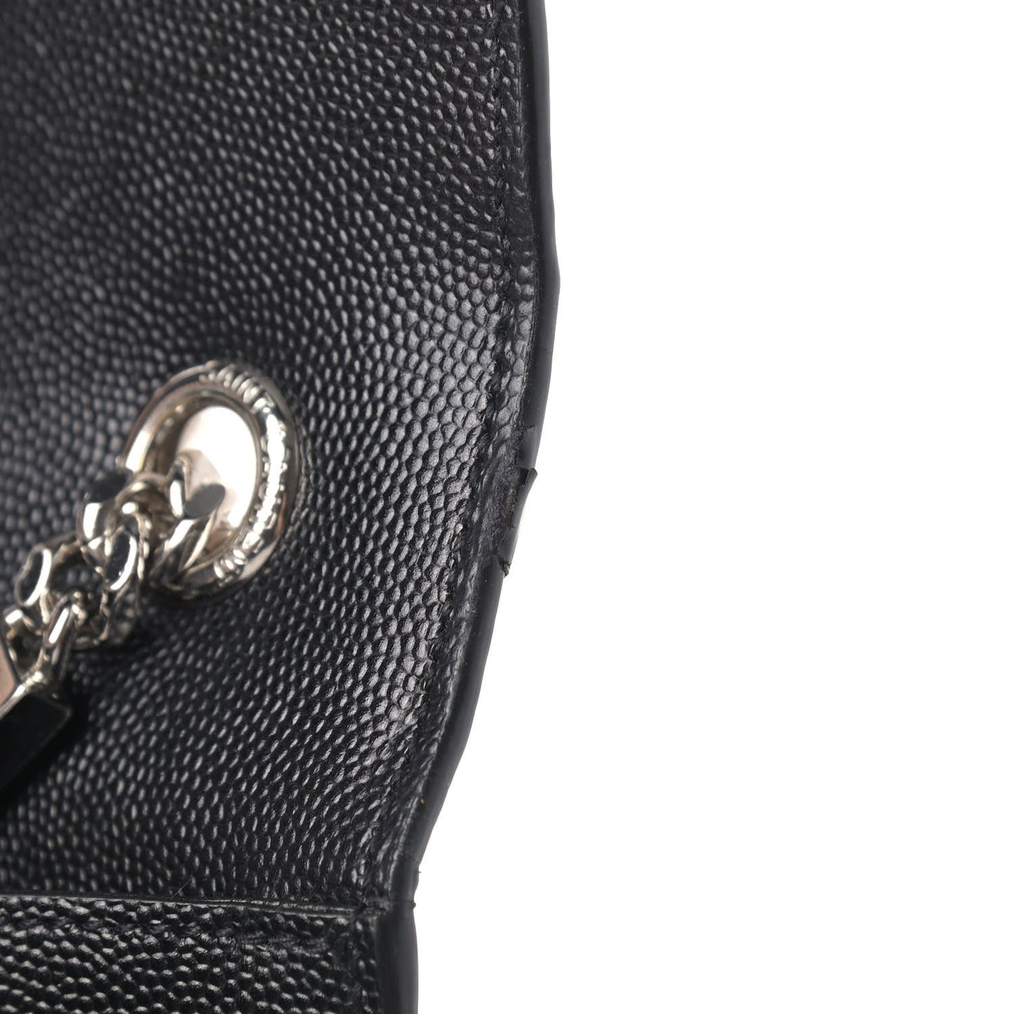 Grain De Poudre Large Classic Monogram Kate Satchel Black
