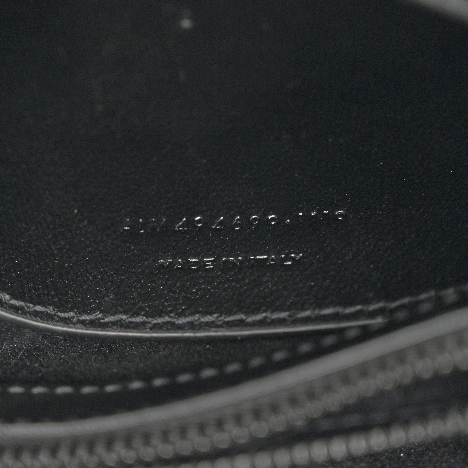 Saint Laurent Calfskin Y Quilted Monogram Monochrome Small Loulou Chain Satchel Black 8 of 12