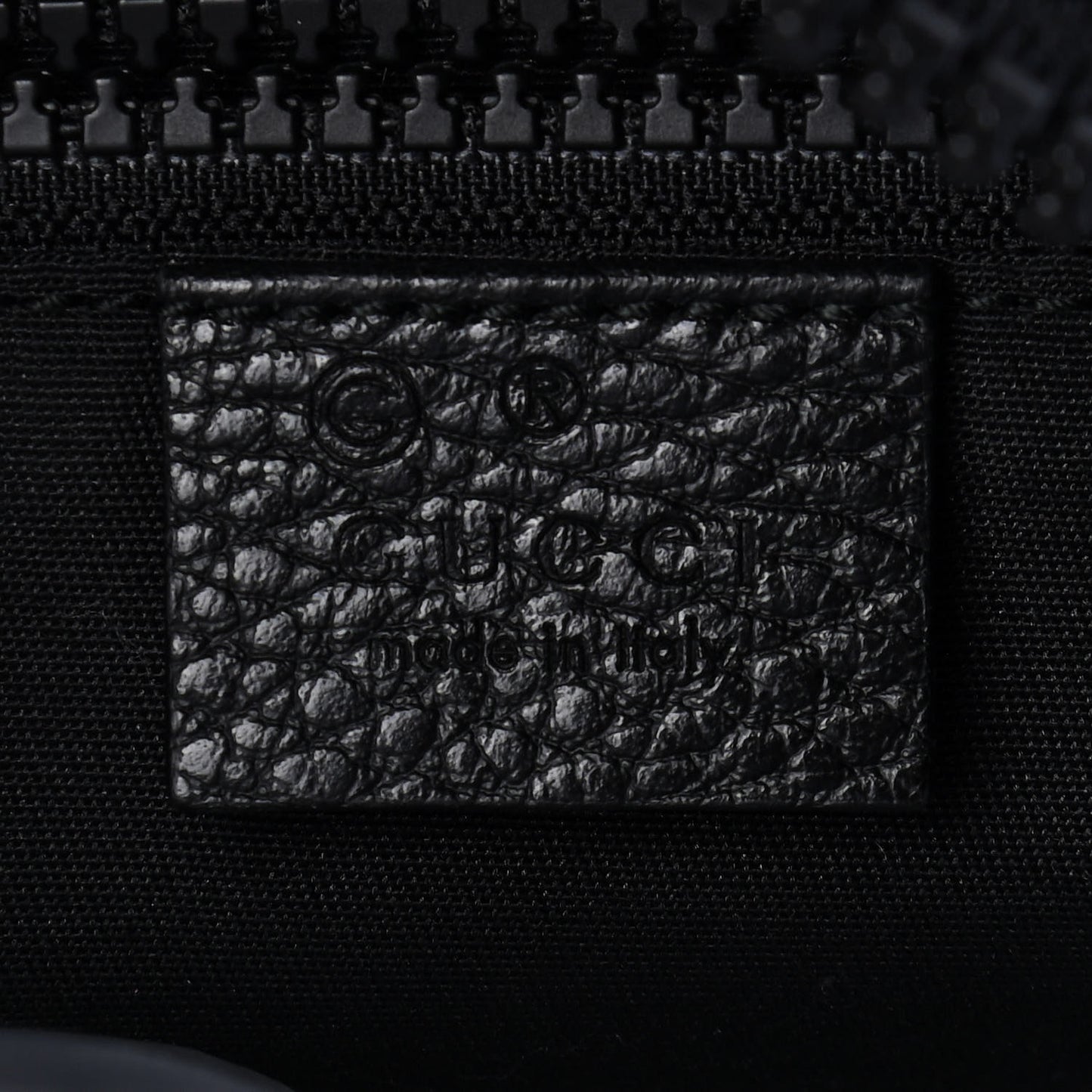 Nylon Monogram Slim Backpack Black