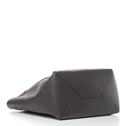 Celine Smooth Calfskin Small Belt Cabas Phantom Dark Brown 3 of 4