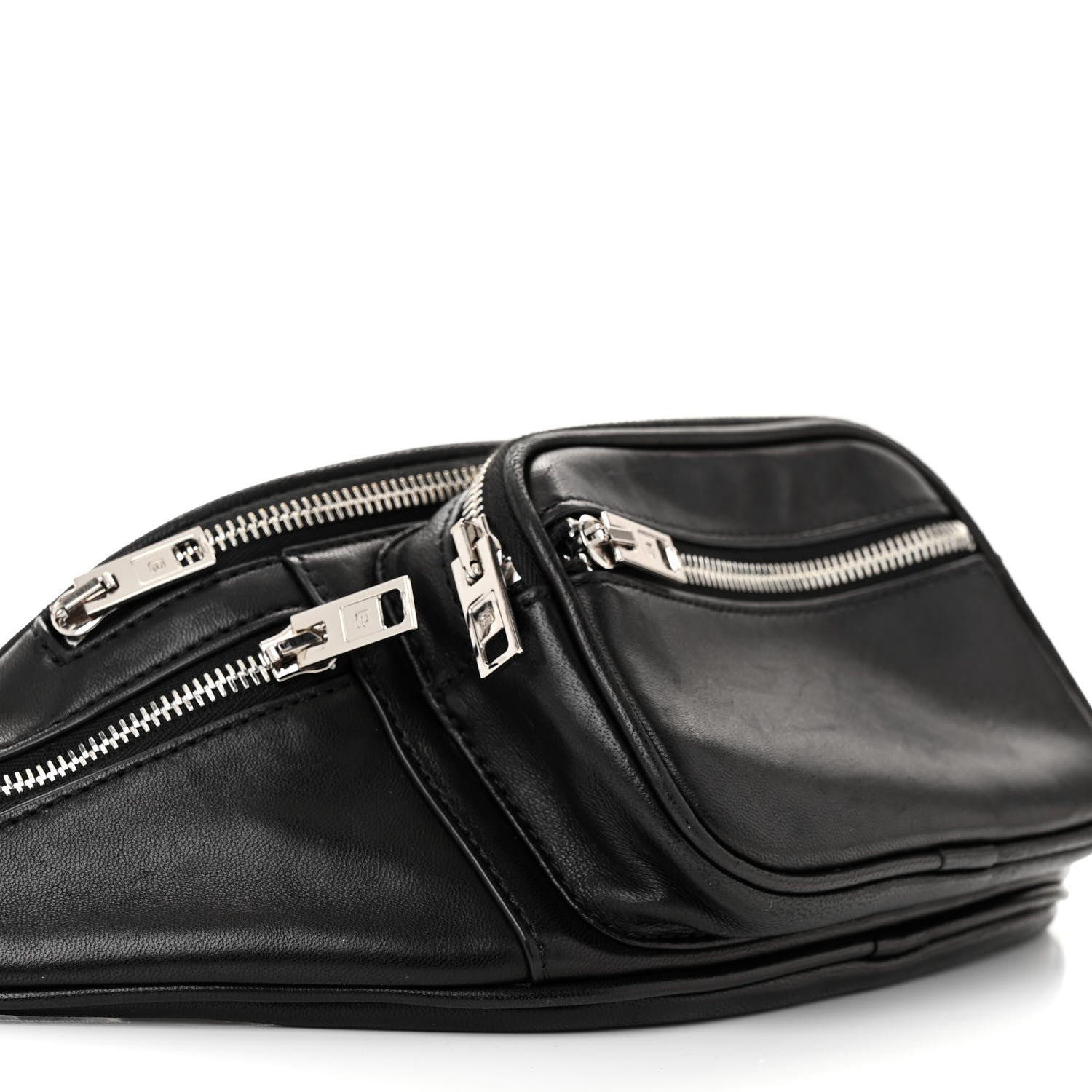 Alexander Wang Lambskin Attica Belt Bag Black 8 of 11