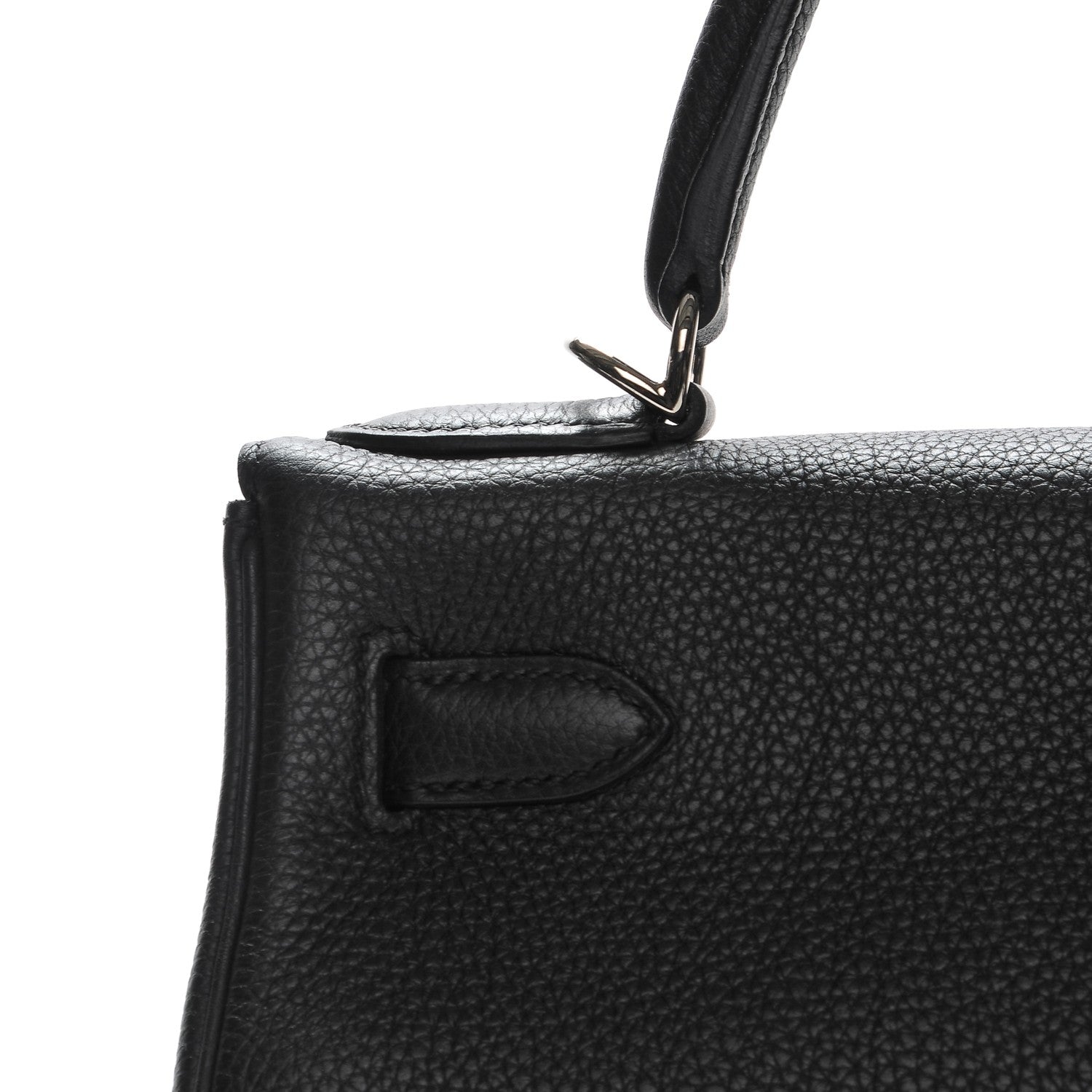 Hermes Togo Kelly Retourne 28 Black 25 of 33