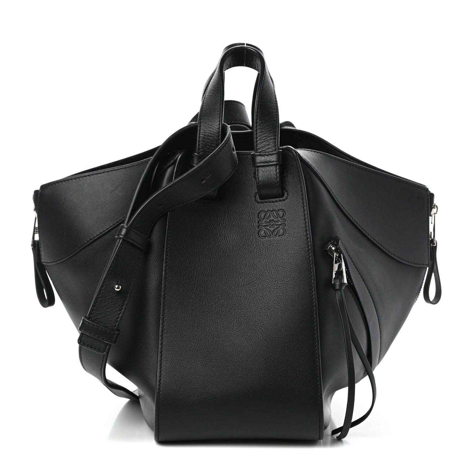 Loewe Calfskin Small Hammock Shoulder Bag Black 1 of 9