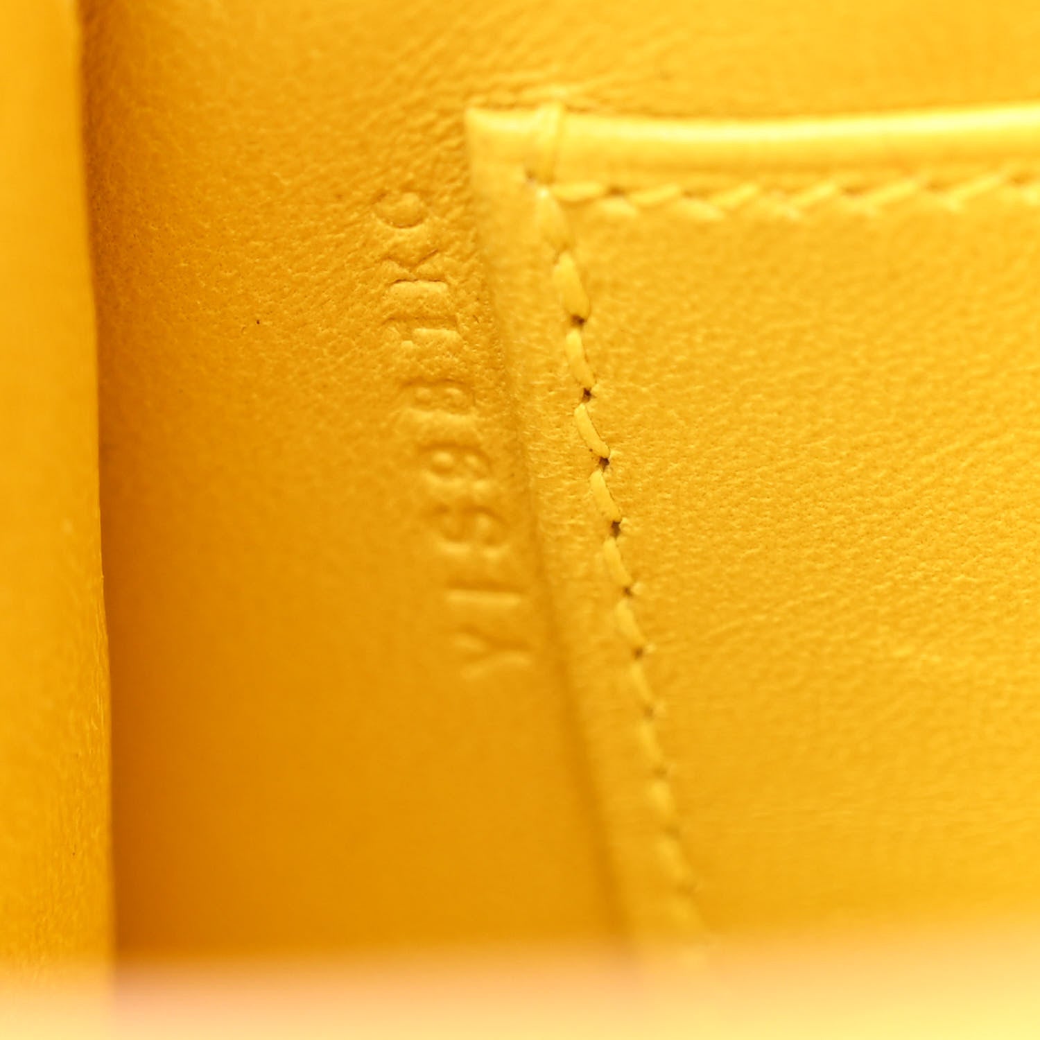 Hermes Matte Alligator Mini Kelly Sellier 20 Mimosa 7 of 16