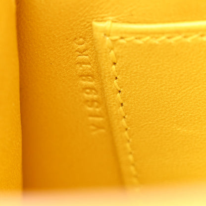 Hermes Matte Alligator Mini Kelly Sellier 20 Mimosa 7 of 16