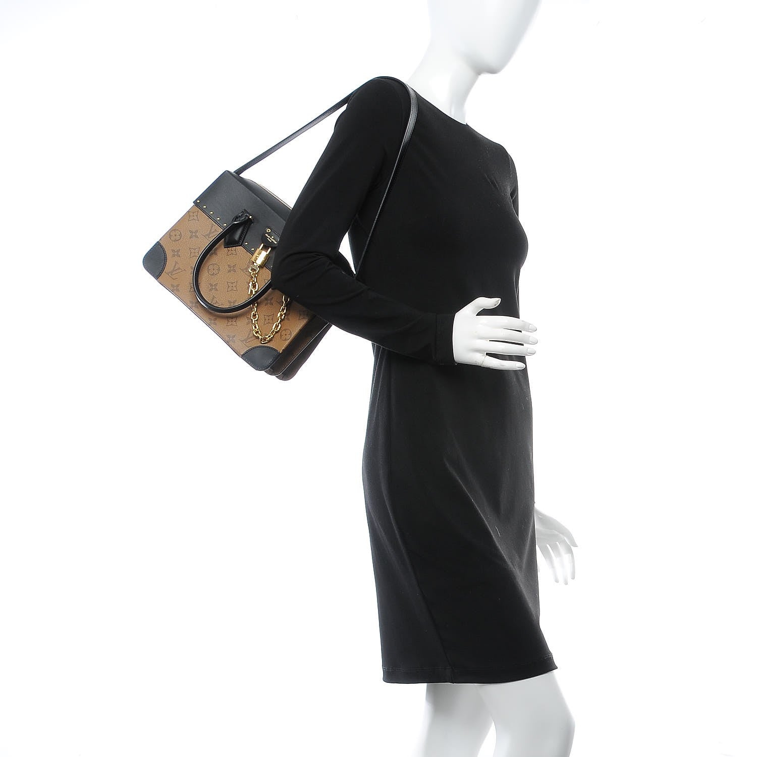Louis Vuitton Reverse Monogram City Malle MM 2 of 9