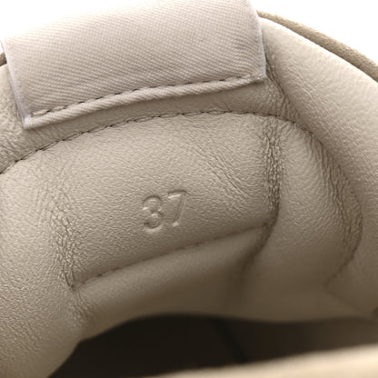 Hermes Suede Goatskin Jet Sneakers 37 Beige Esquisse Glaise 9 of 12