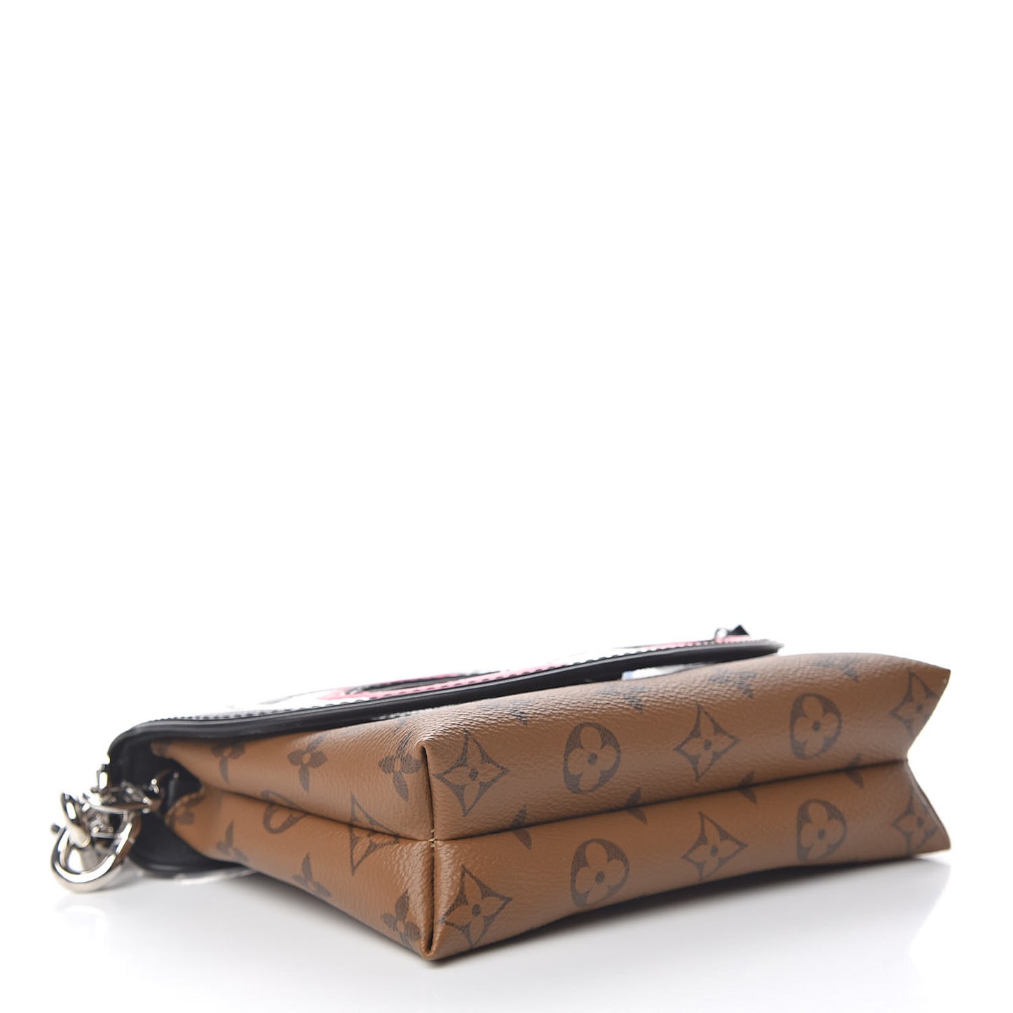 Reverse Monogram Kabuki Pochette Black