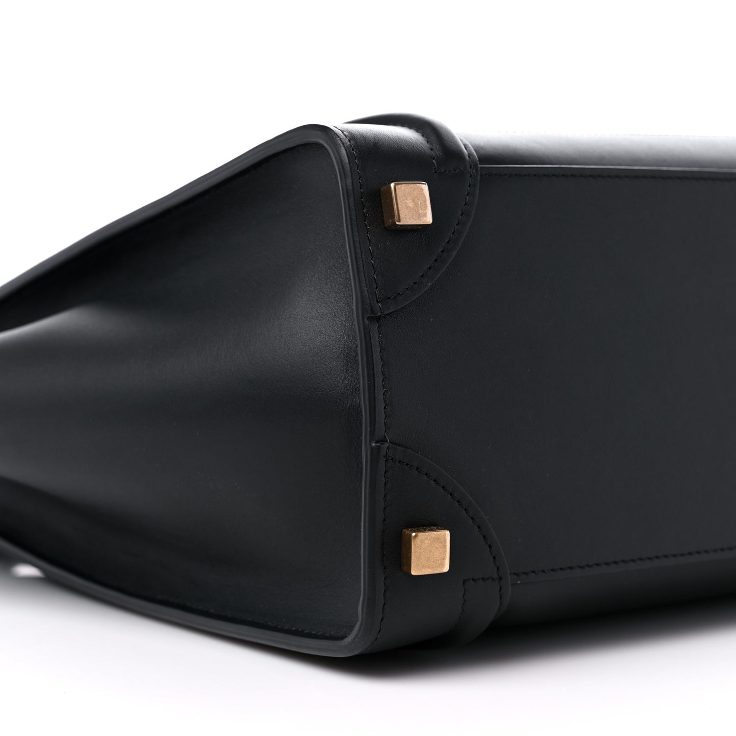 Smooth Calfskin Micro Luggage Black