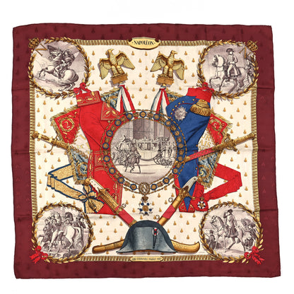 Hermes Silk Napoleon Scarf 90 1 of 3