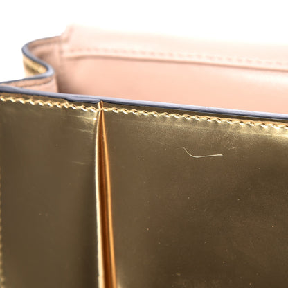 Chloe Metallic Calfskin Small Elsie Shoulder Bag Gold 8 of 8
