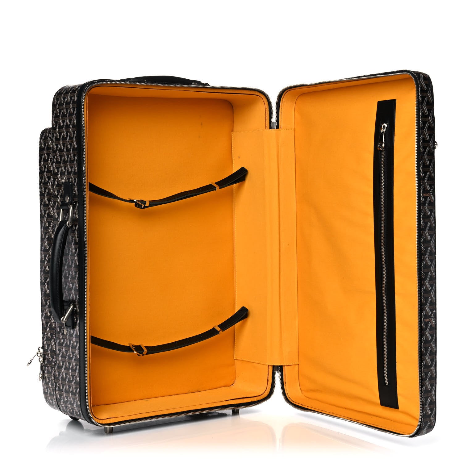 Goyard Goyardine Rolling Suitcase Trolley PM Black 4 of 19