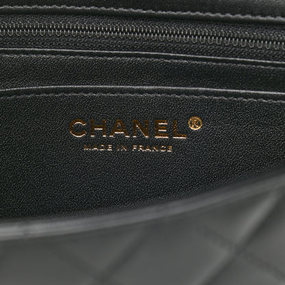 Chanel Lambskin Quilted Mini Rectangular Flap Black 6 of 11