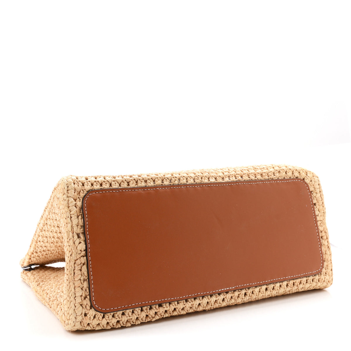 Raffia Calfskin By The Pool OnTheGo MM Natural