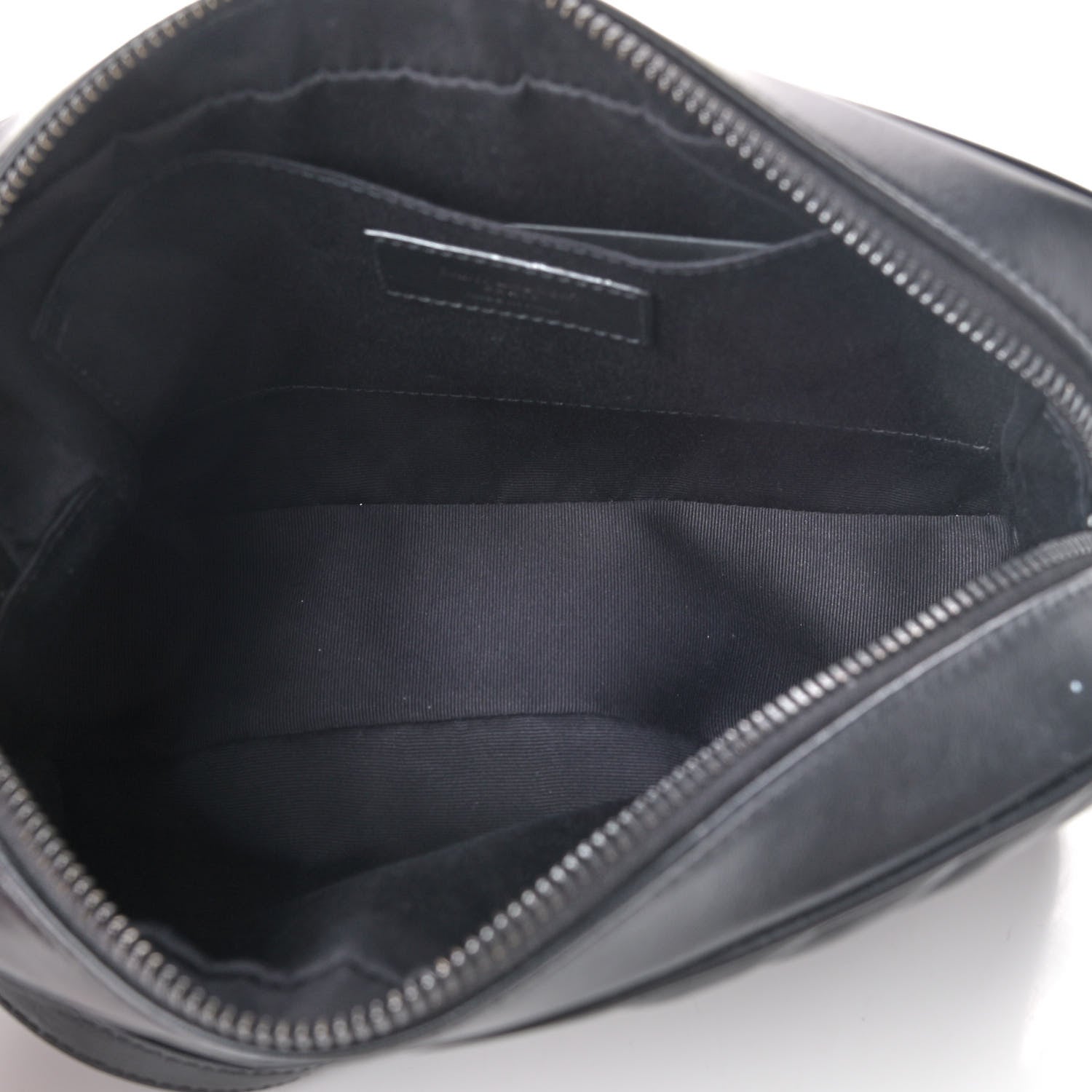 Saint Laurent Calfskin Matelasse Monogram Lou Camera Bag Black 4 of 4