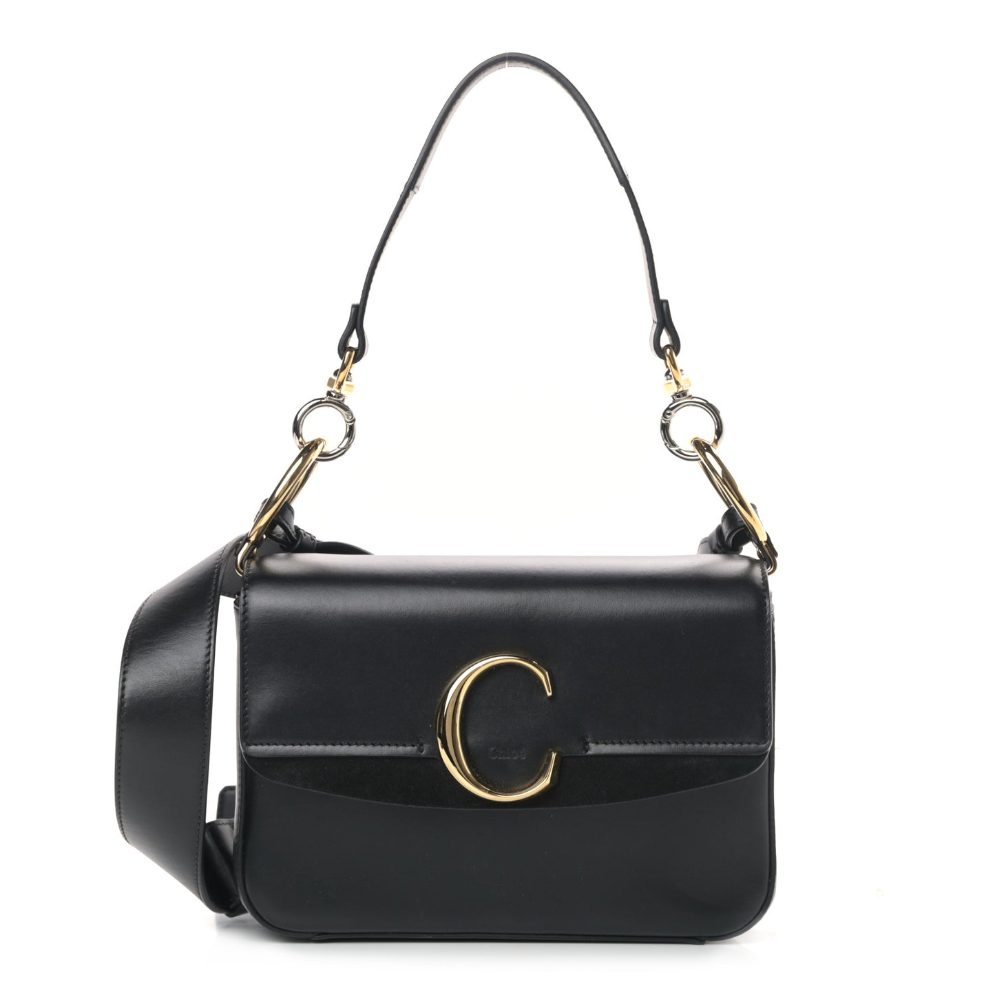Calfskin C Double Carry Black