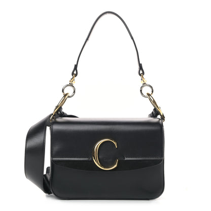 Chloe Calfskin C Double Carry Black 1 of 12