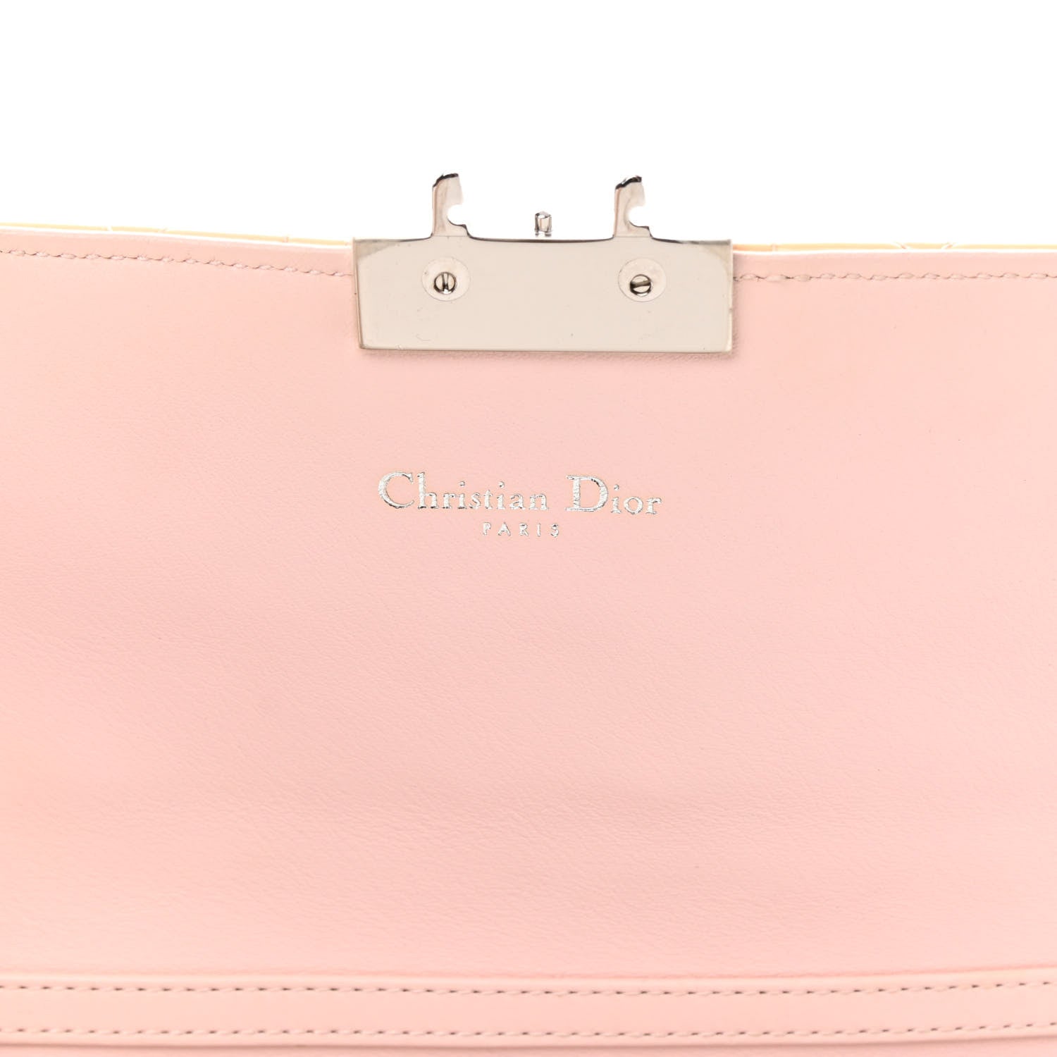 Christian Dior Patent Cannage Miss Dior Promenade Pouch Pink 7 of 18
