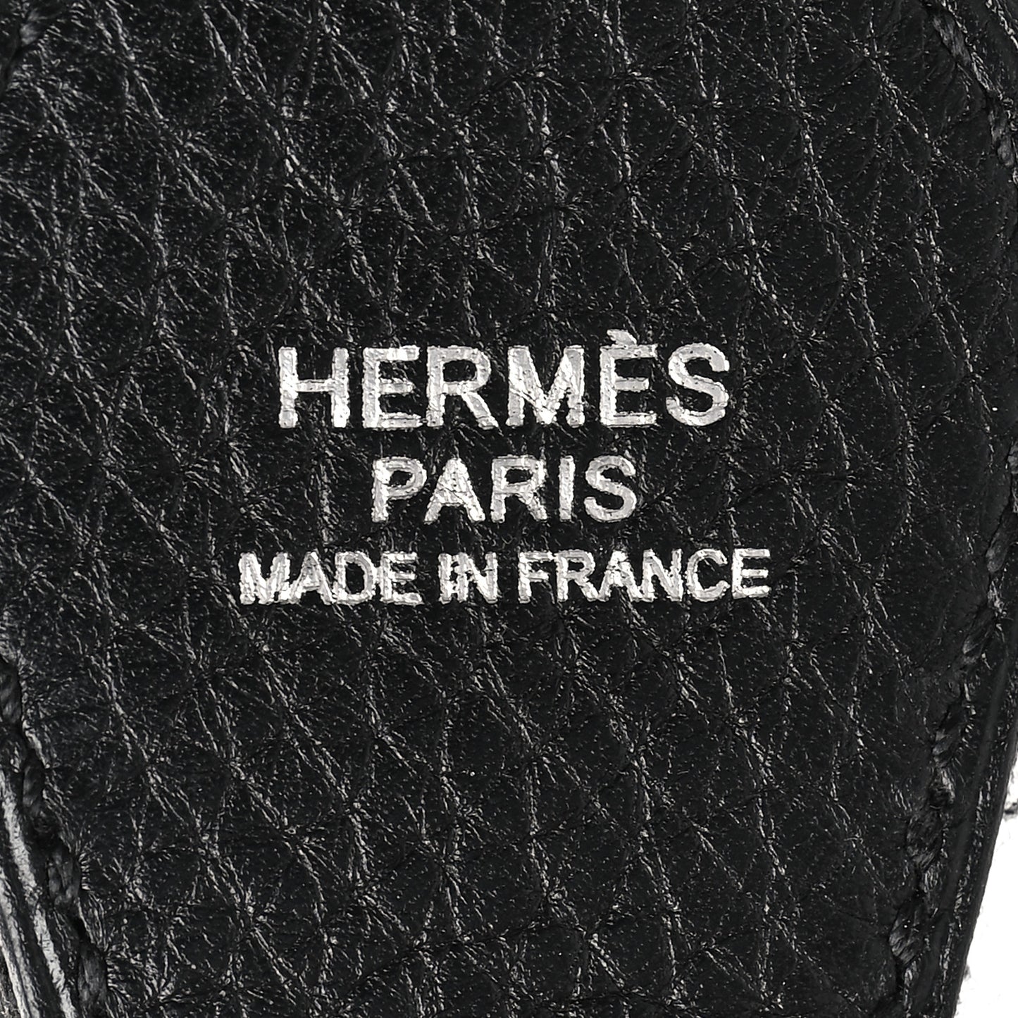 Toile Taurillon Clemence Shoulder Strap Black