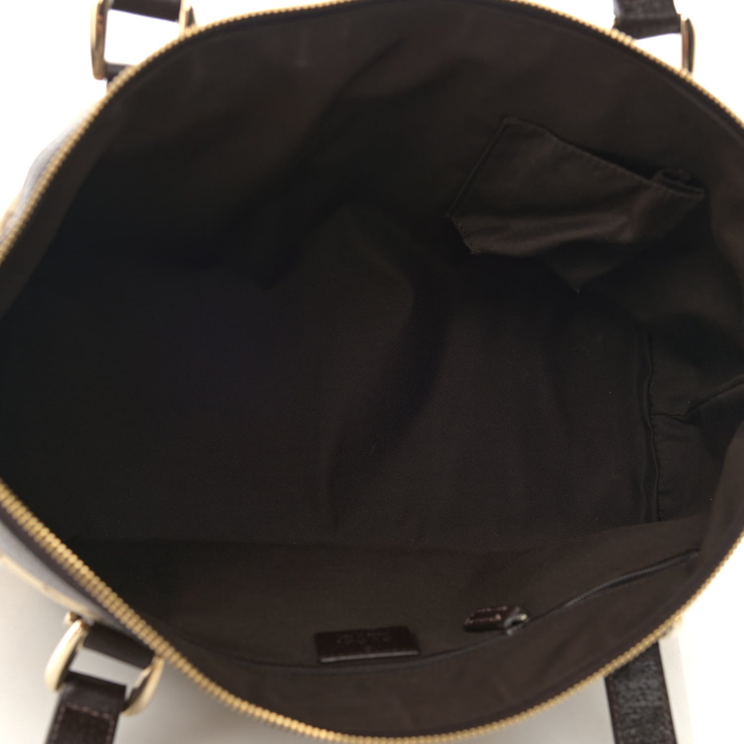 Gucci Monogram Medium Abbey Tote Dark Brown 5 of 10