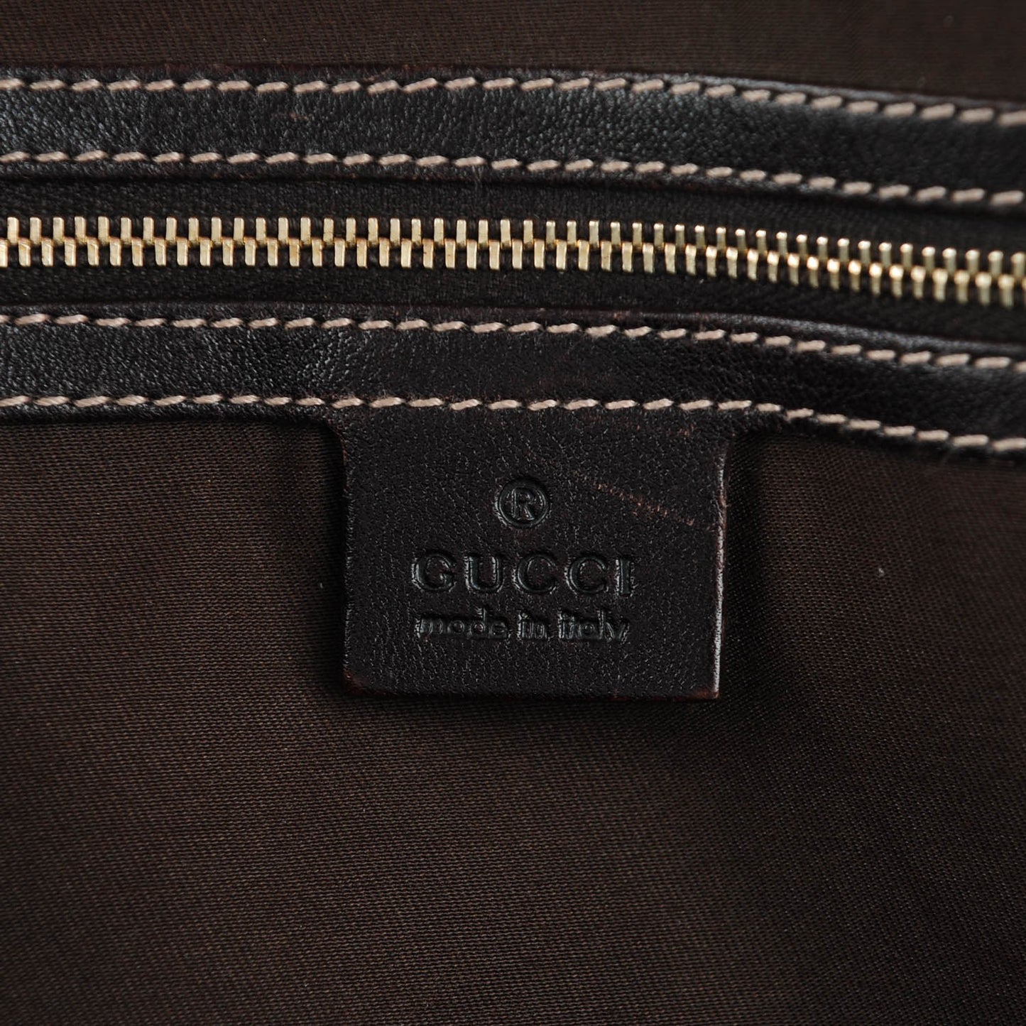 Monogram Medium Pelham Shoulder Bag Dark Brown