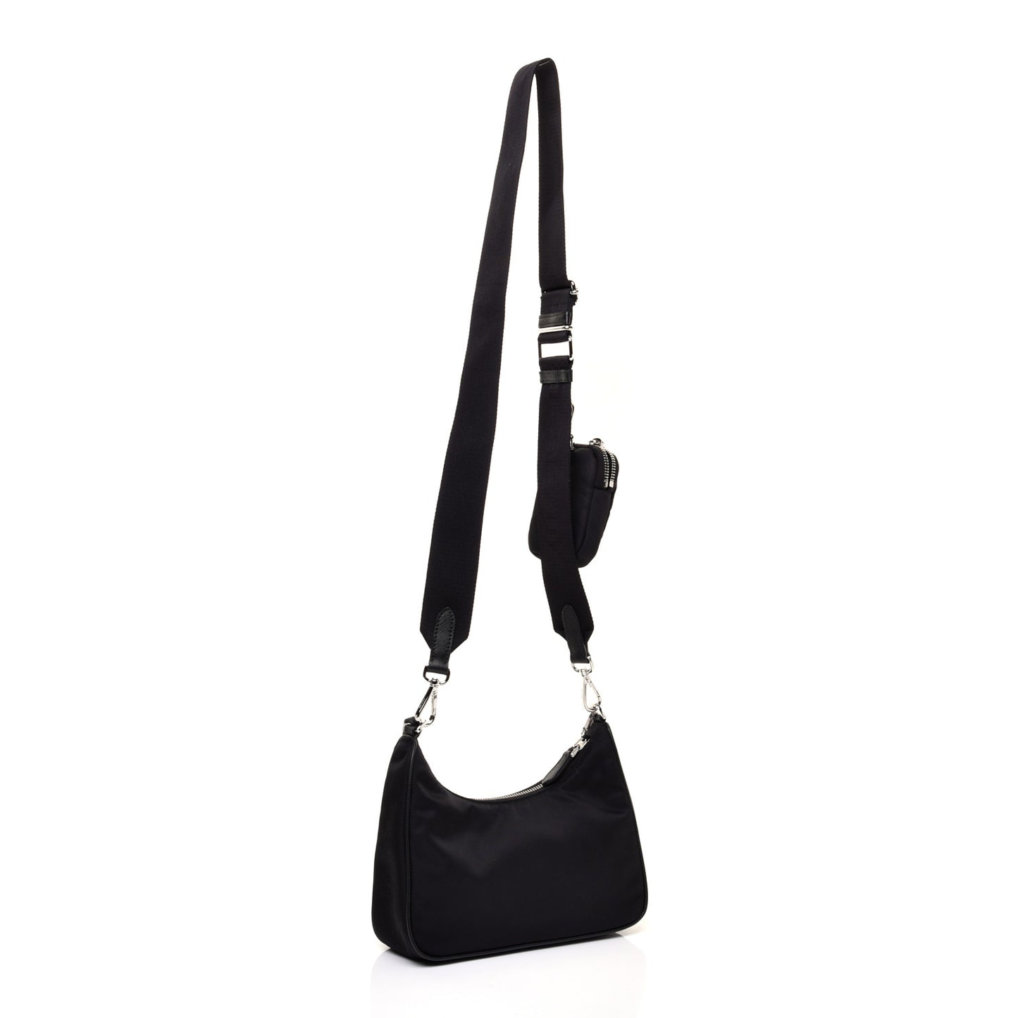 Nylon Re-Edition 2005 Shoulder Bag Black