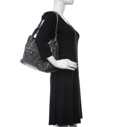 Balenciaga Agneau Giant 12 Silver Hardware City Gris Fossile 2 of 10