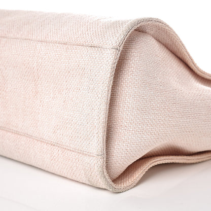 Chanel Canvas Large Deauville Tote Pink 20 of 20