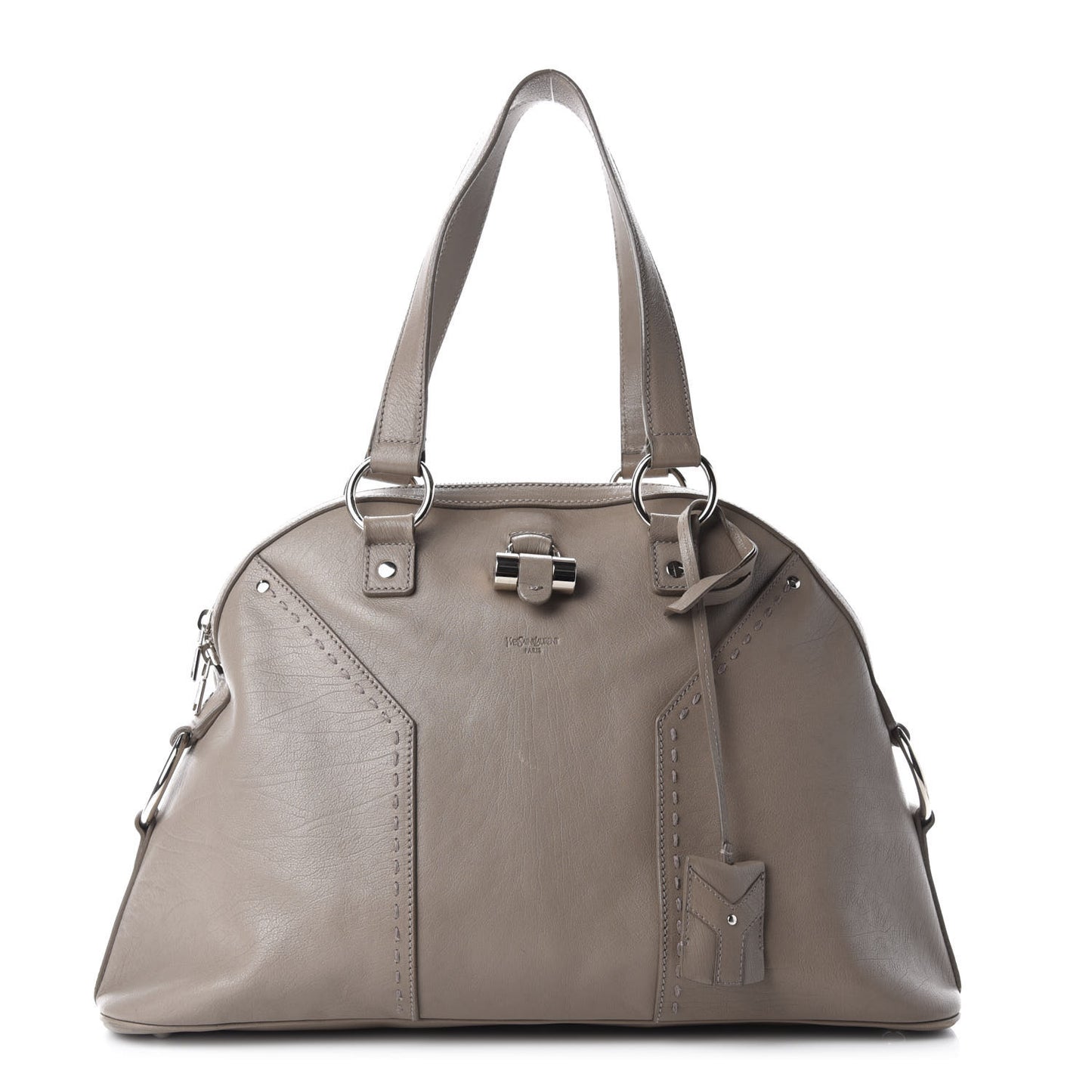 Calfskin Large Muse Gray