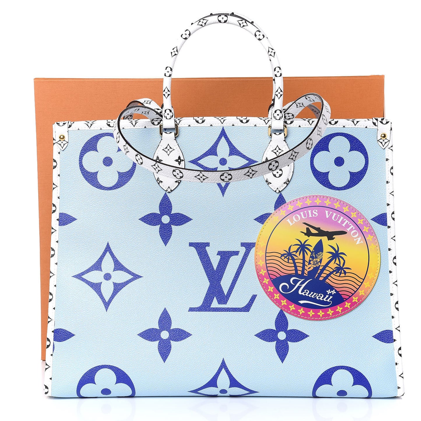 Monogram Giant Hawaii Onthego Blue