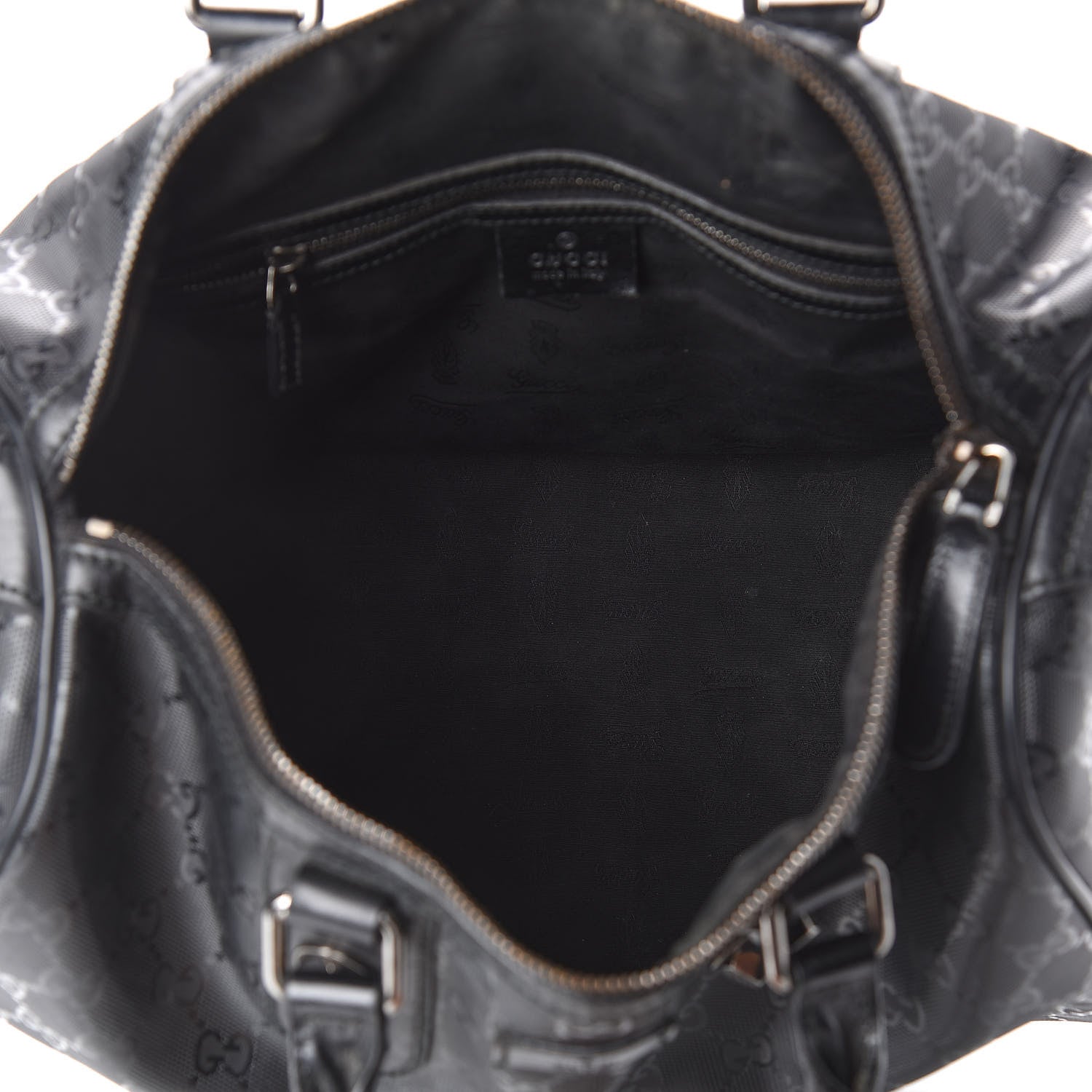 Gucci Imprime Monogram Medium Joy Stud Boston Black 5 of 10