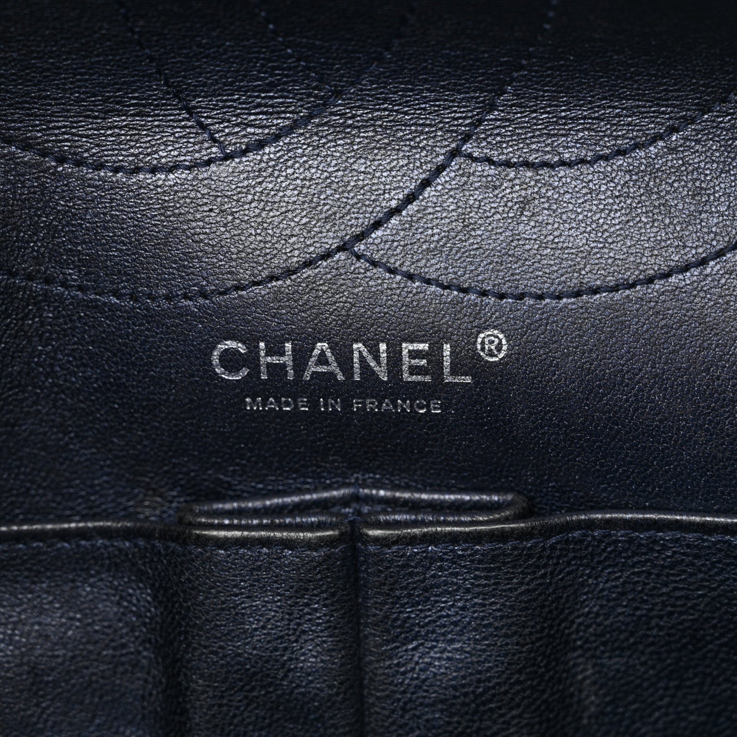 Chanel Metallic Aged Calfskin Quilted 2.55 Reissue 227 Flap Blue 6 of 14