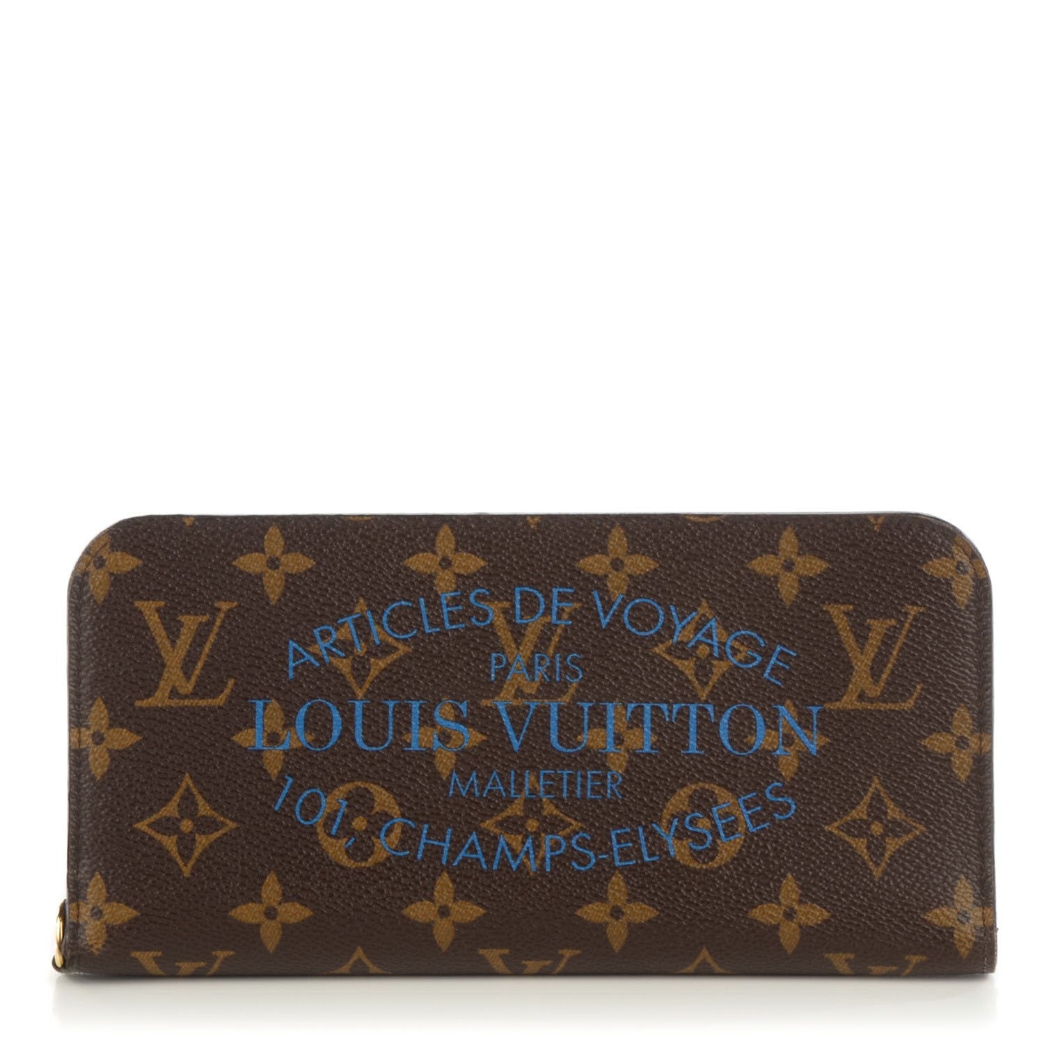 Louis Vuitton Monogram Articles de Voyage Ikat Insolite Wallet Grand Blue 1 of 7