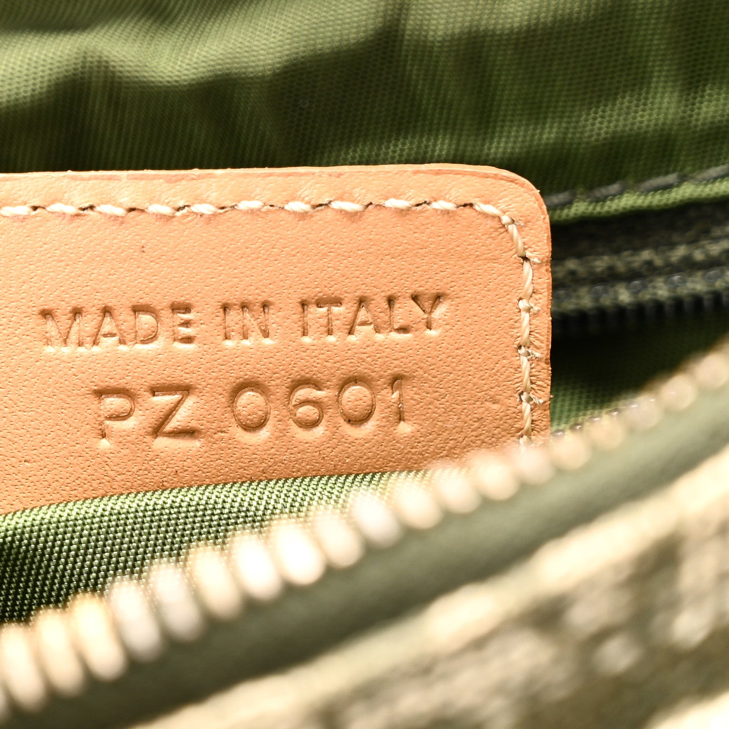 Christian Dior Monogram Boston Green 7 of 10