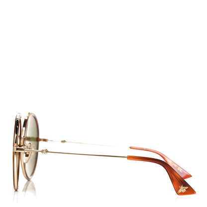 Gucci Round Sunglasses GG0061S Tortoise 3 of 9
