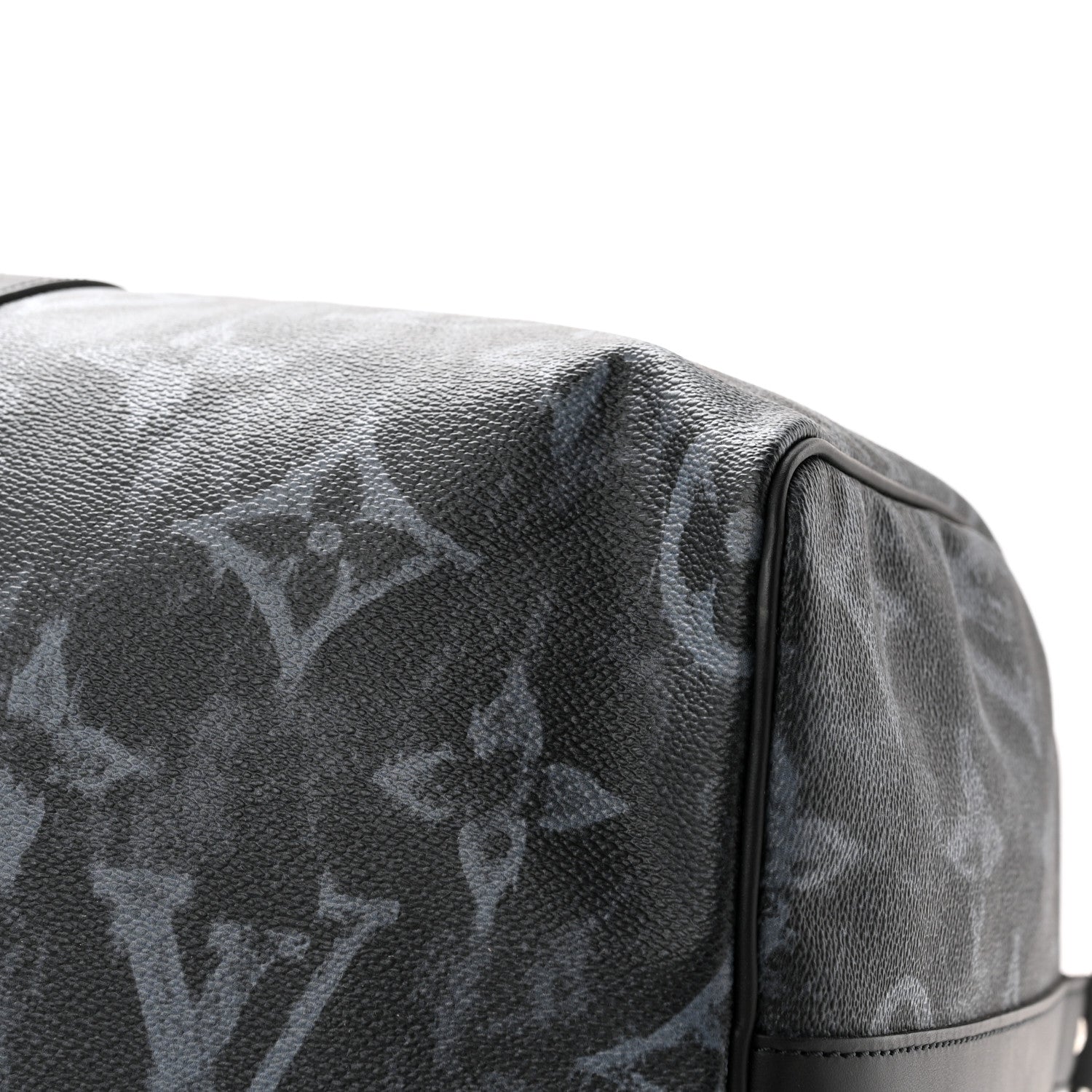 Louis Vuitton Monogram Pastel Keepall Bandouliere 50 Black 13 of 14