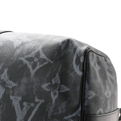 Louis Vuitton Monogram Pastel Keepall Bandouliere 50 Black 13 of 14