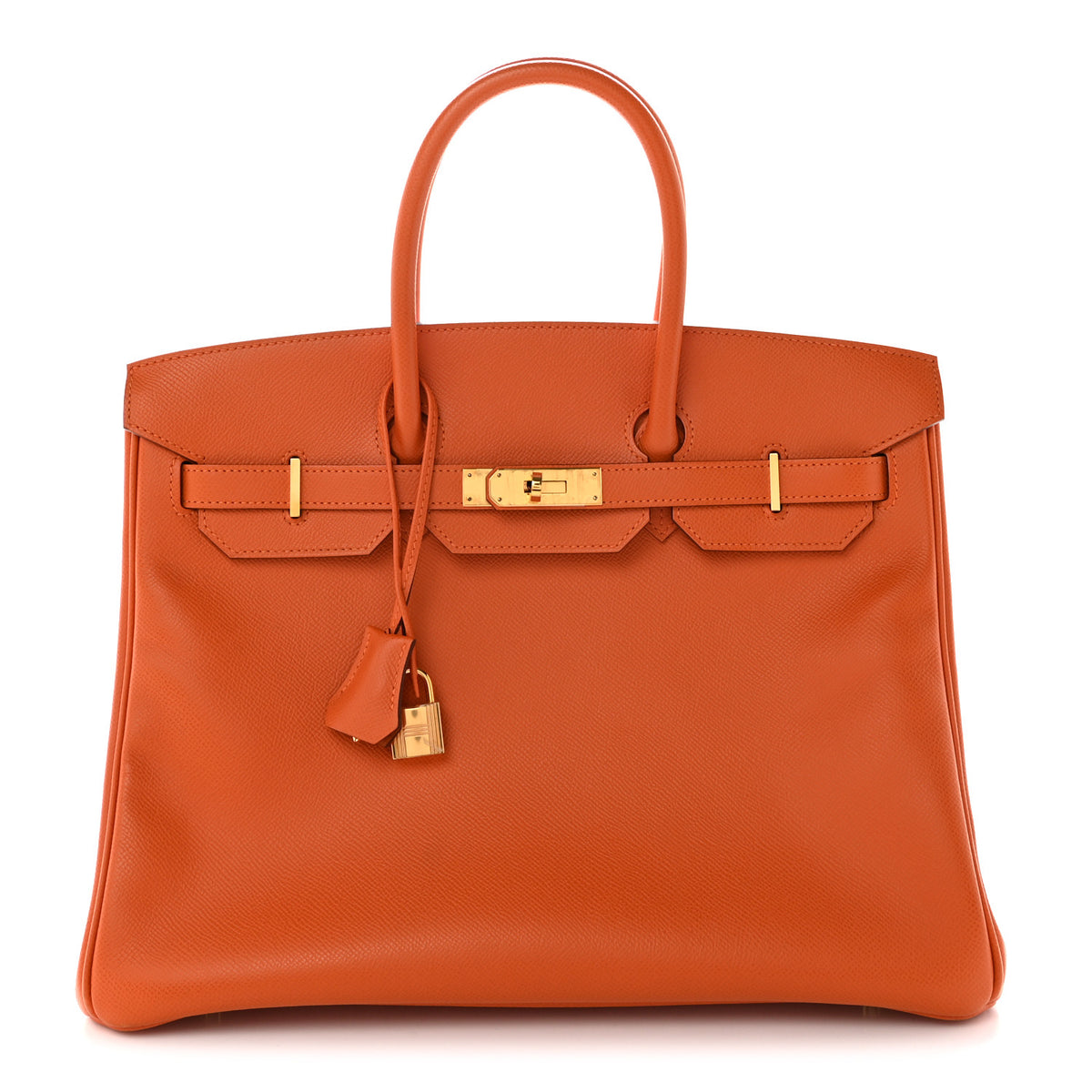 Hermes Epsom Birkin 35 Orange 1 of 10