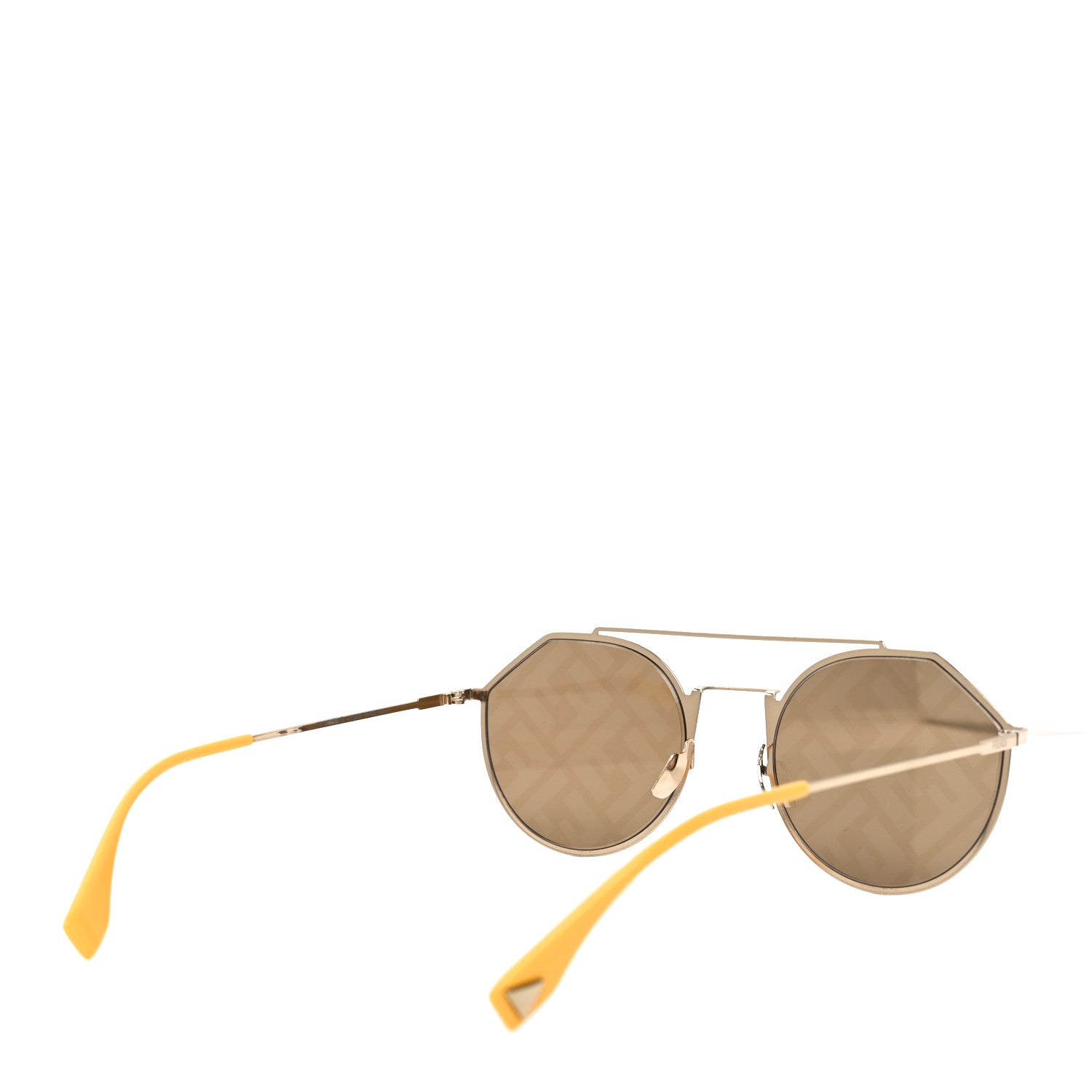 FENDI サングラス　FF M0021/S Fendi Metal Eyeline Aviator Sunglasses FF M0021/S Gold 1834930