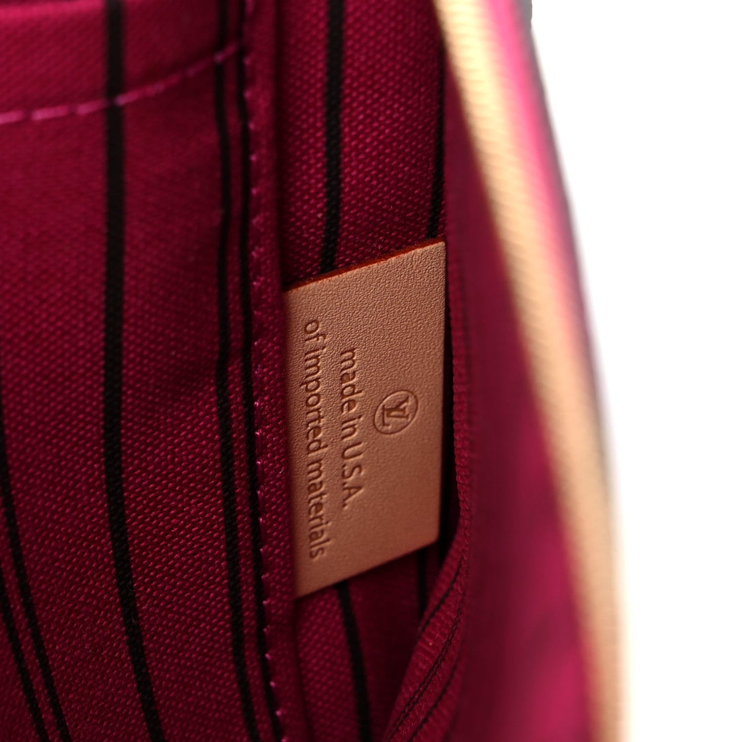 Monogram Neverfull MM GM Pochette Pivoine