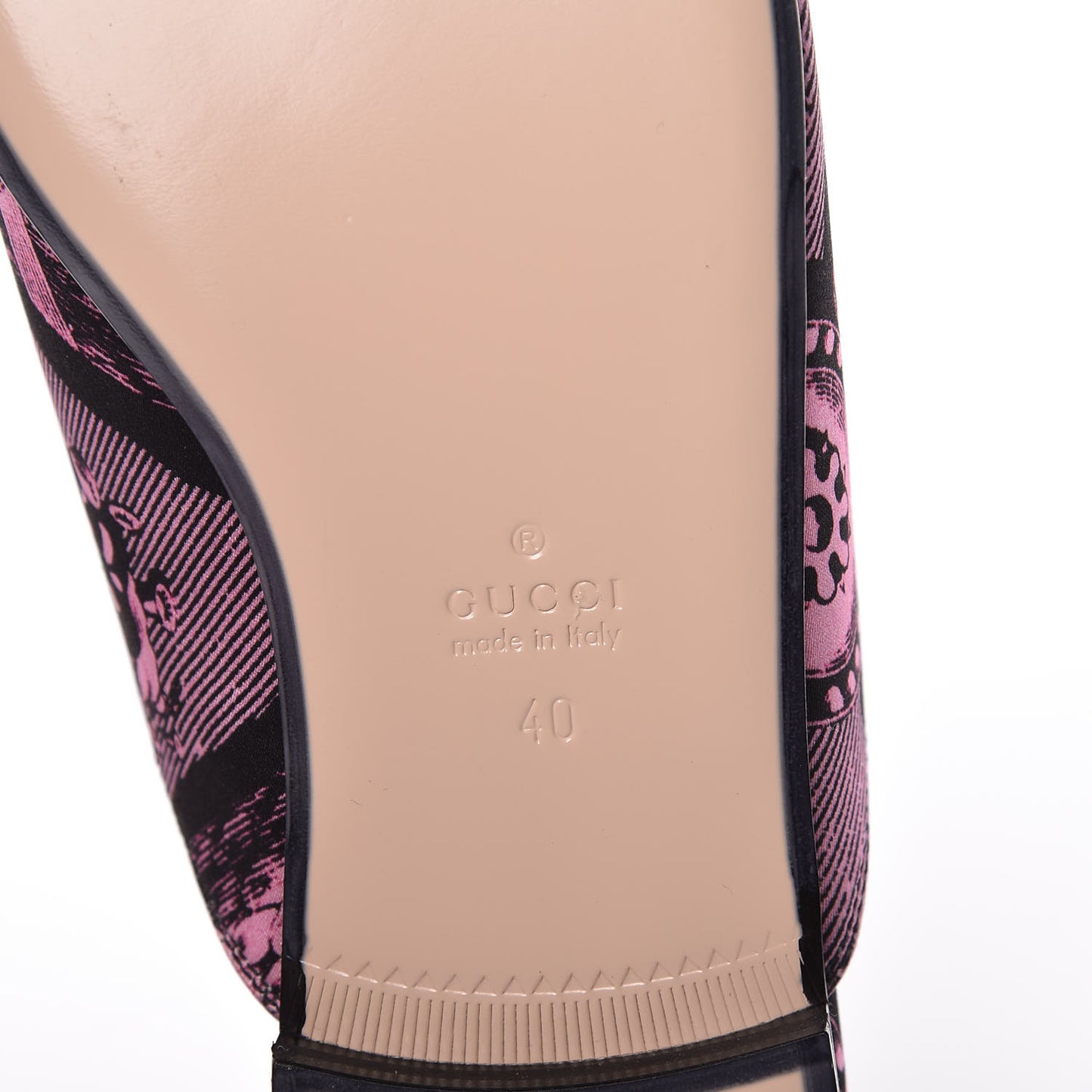 Silk Satin Saint Romain Womens Princetown Slippers 40 Pink Black