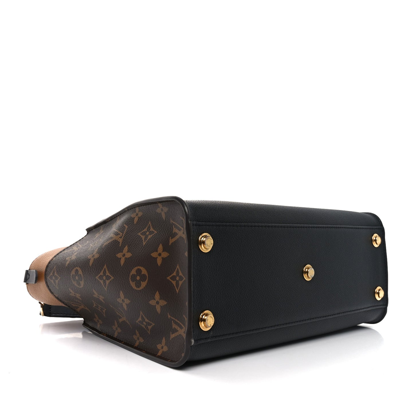 Calfskin Monogram On My Side Black