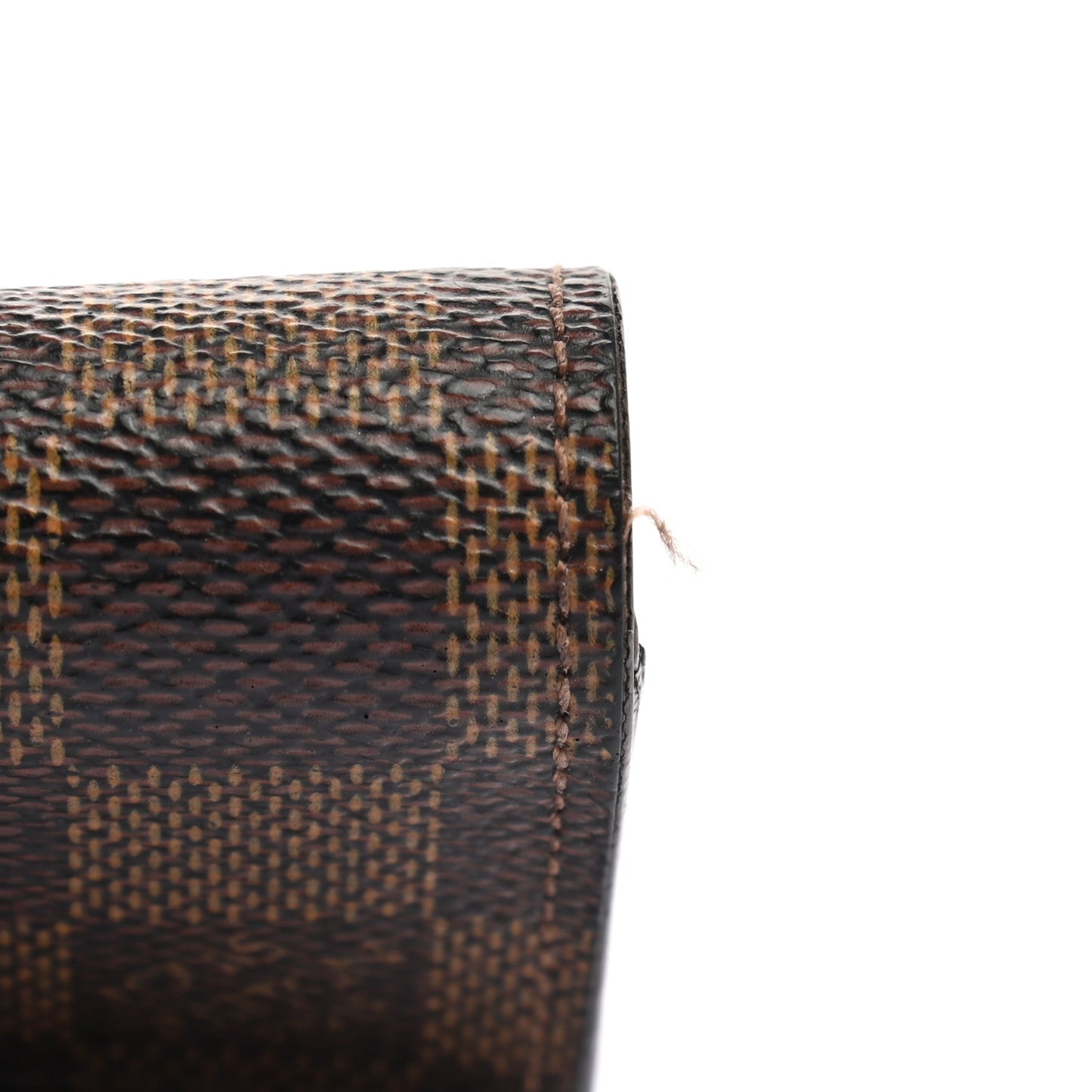 Damier Ebene Porte-Monnaie Plat Coin Purse