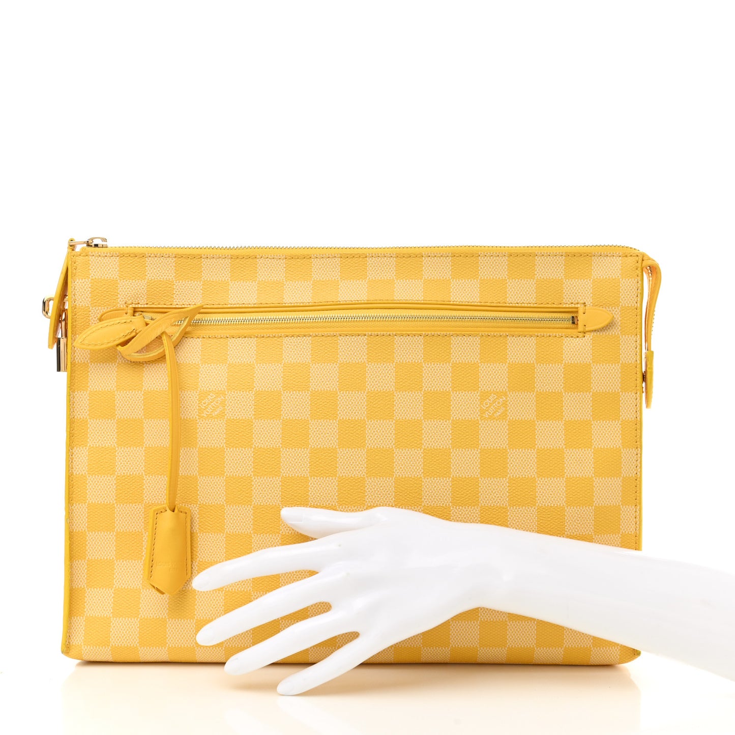 Damier Couleurs Kit Clutch Mimosa