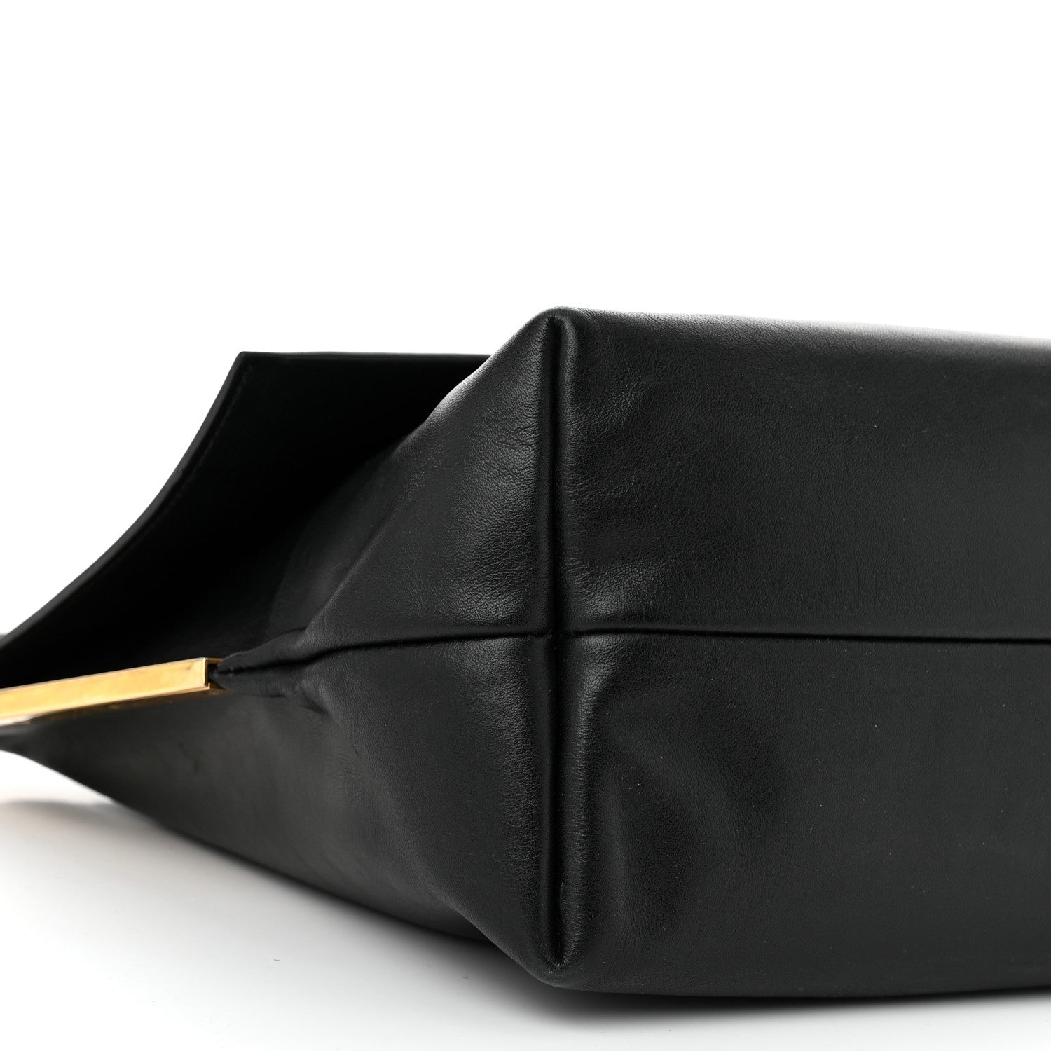 Celine Smooth Calfskin Flap Clasp Bag Black 9 of 10