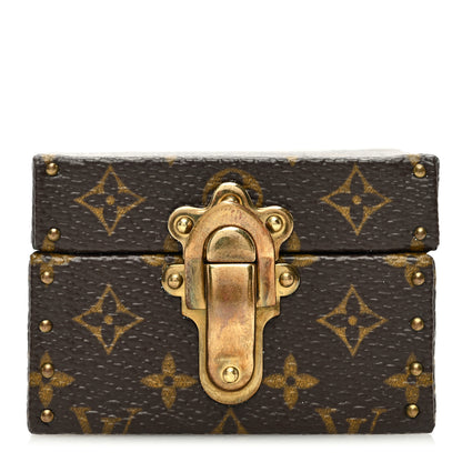 Louis Vuitton Monogram Ring Box Mini Trunk Case 1 of 6
