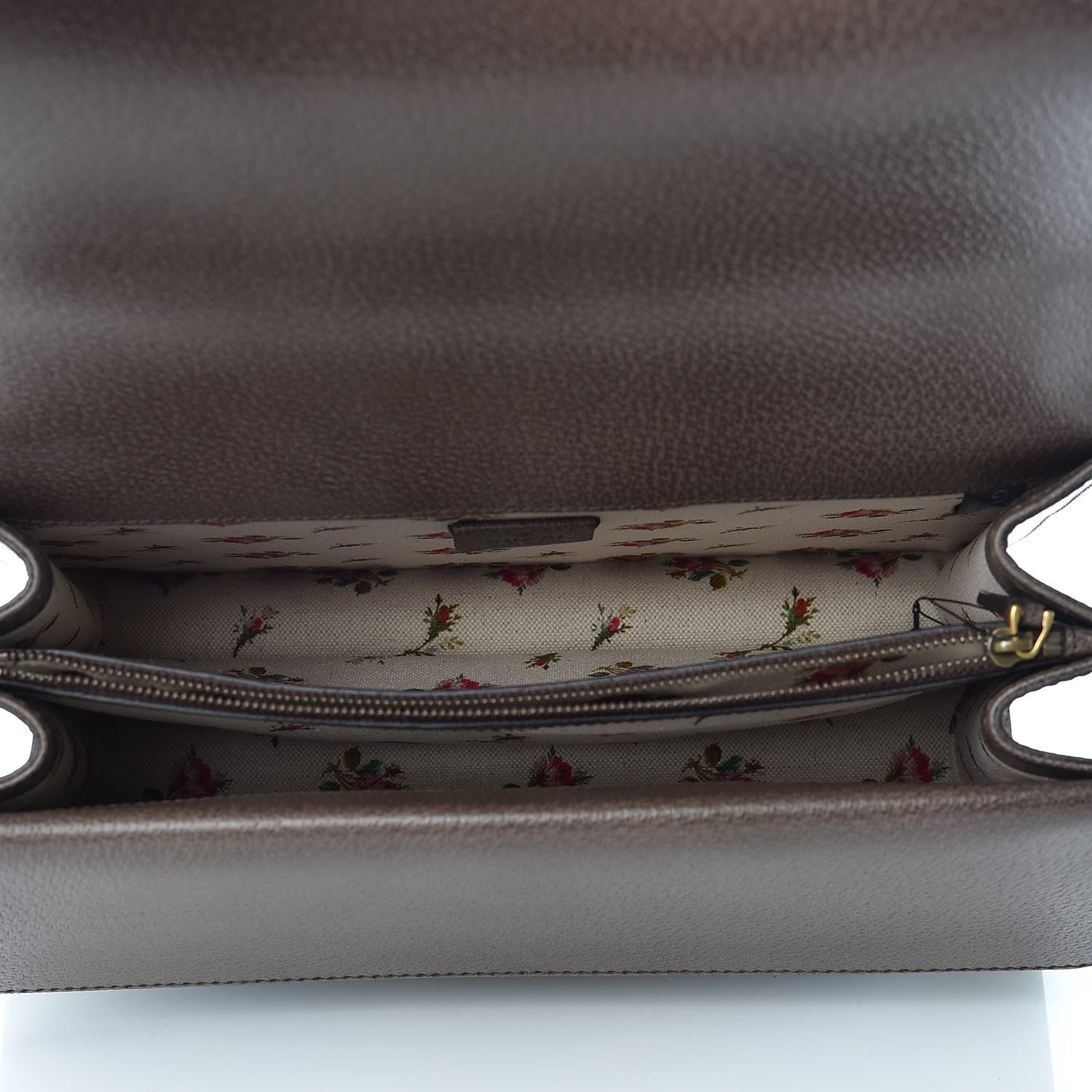 Gucci Calfskin Web Floral Embroidered Medium Dionysus Shoulder Bag New Acero 7 of 10