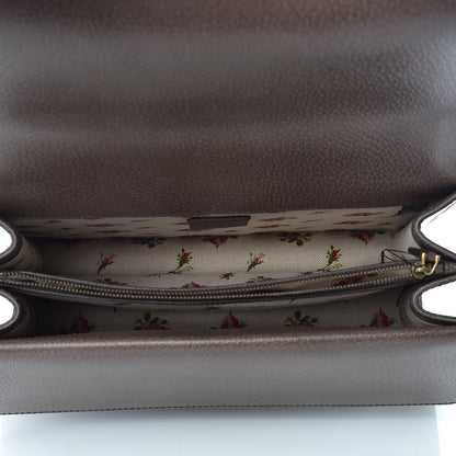 Gucci Calfskin Web Floral Embroidered Medium Dionysus Shoulder Bag New Acero 7 of 10