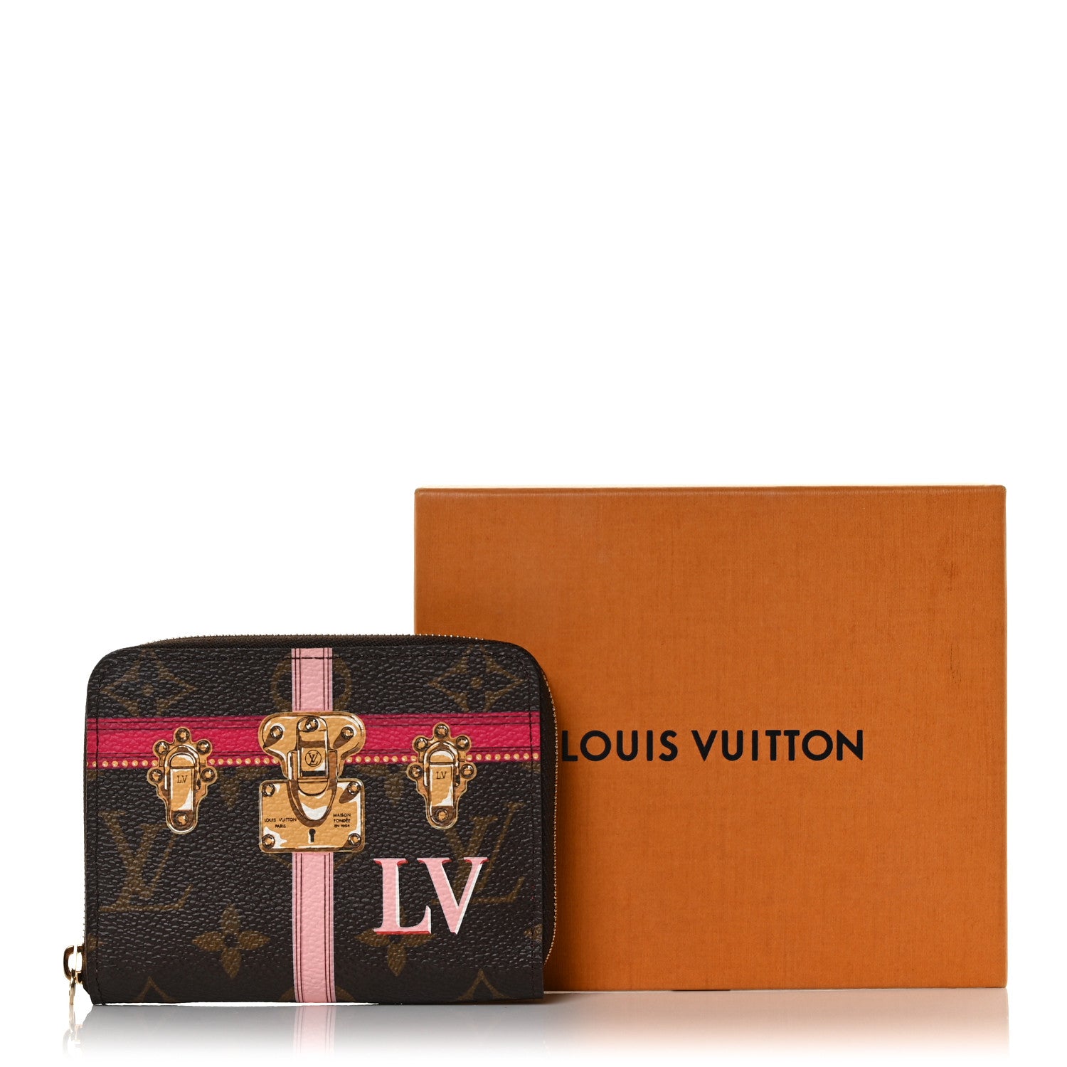 Louis Vuitton Monogram Summer Trunks Zippy Coin Purse 9 of 9